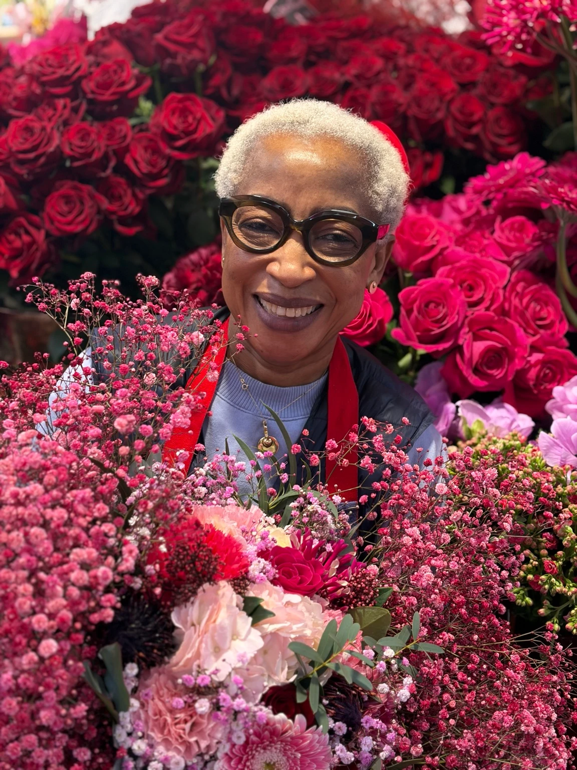 Interieur de la boutique Fleurs d'Aujourd'hui